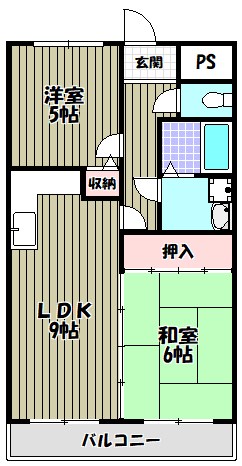 マンションＹＫ 間取り図