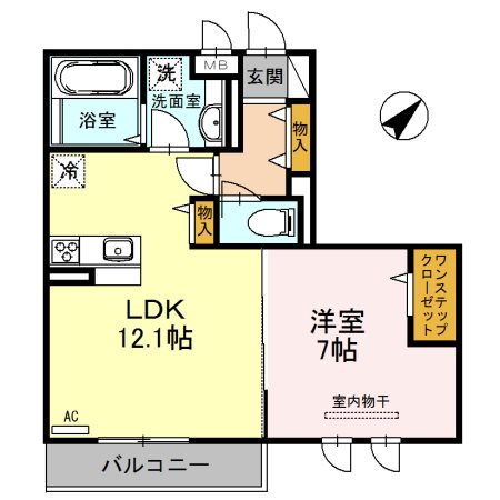 パラッツォ伏尾 間取り図