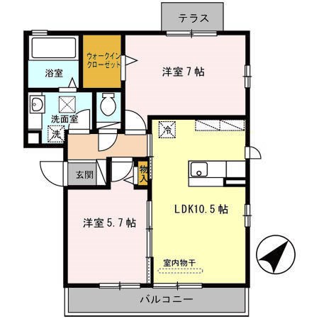 ヴィーブル伏尾 間取り図