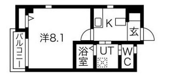 エヌエムトラントウエスト 間取り図