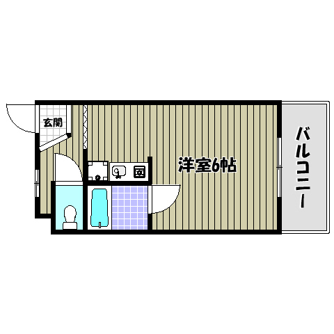パークヒルズ千代田 間取り図