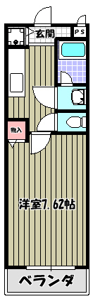 リヴェール東野 間取り図
