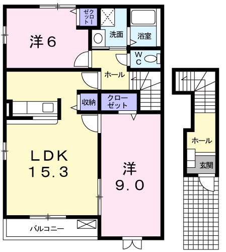 オブコニカ 間取り図