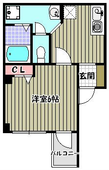 サンシャイン堺東 間取り図
