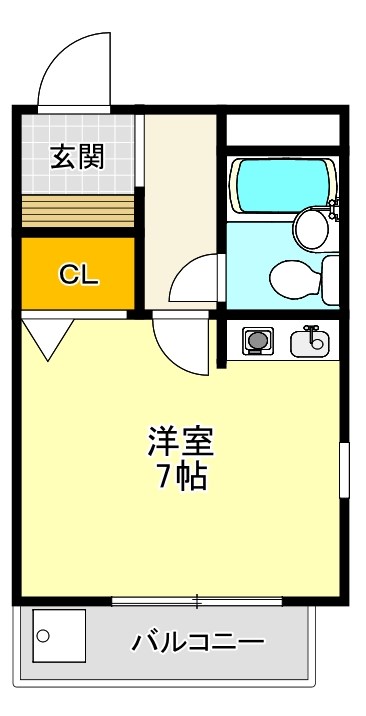 エステート北野田 間取り