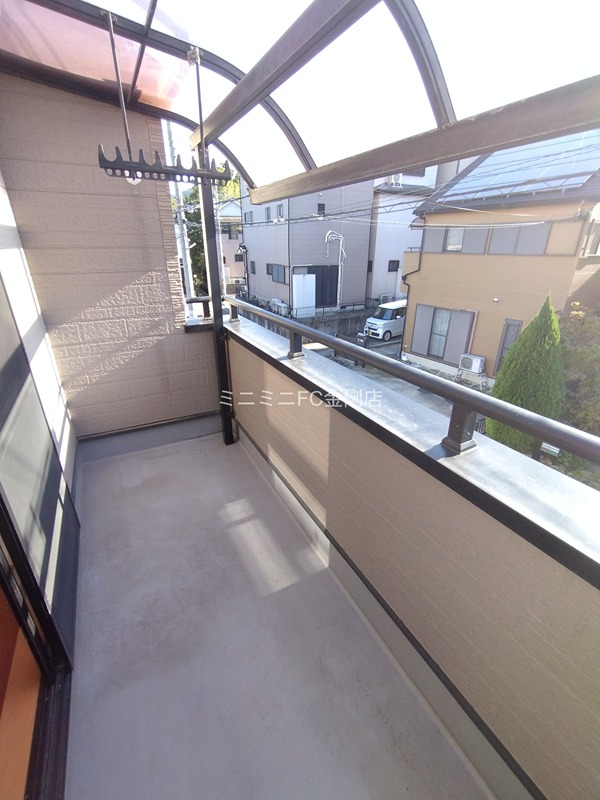 北青葉台戸建 ベランダ