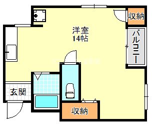 堺グランセ 間取り図