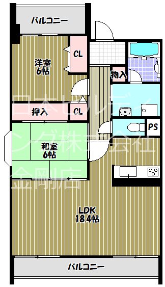 グランドゥール光明池 間取り図