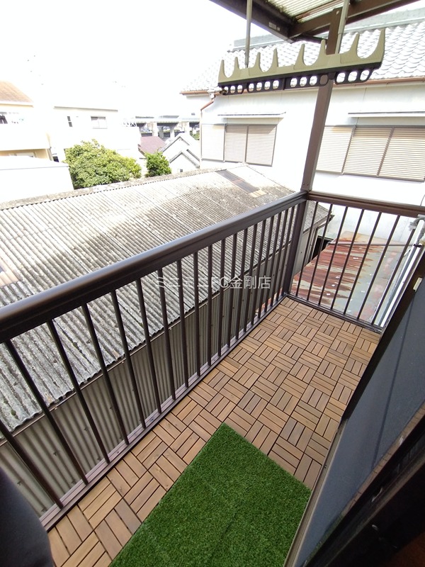和泉市万町戸建 ベランダ