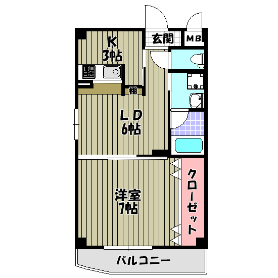 フィルハウス須賀 間取り図