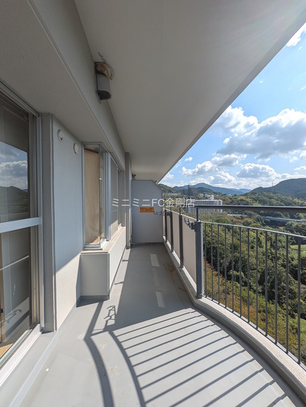 美加の台南海アーバンコンフォート弐番館 ベランダ