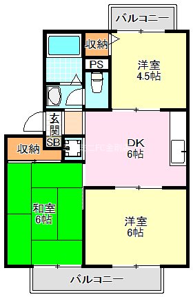 フレール 間取り図