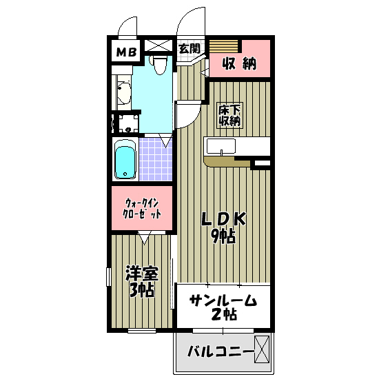 ガーデンハウスエアリー 間取り図