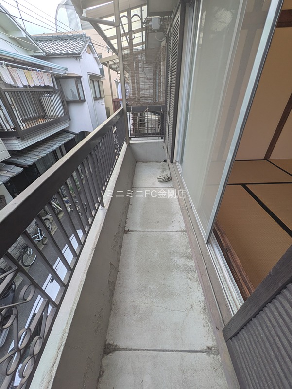 堀上町貸家 ベランダ