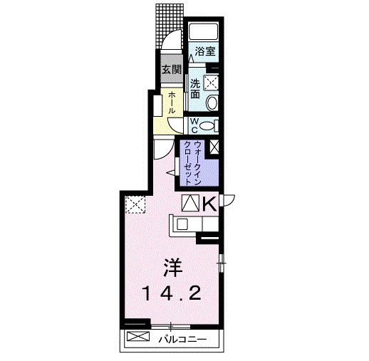 ソレイユ　アルドーレ 間取り図