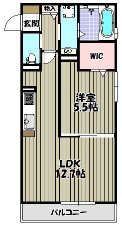 ディーモンテ深井沢町 間取り図