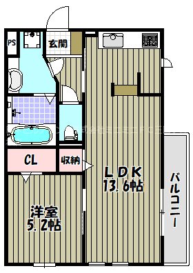 ディーモンテ深井沢町 間取り図