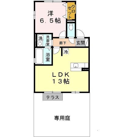 サンフィールドⅡ 間取り図