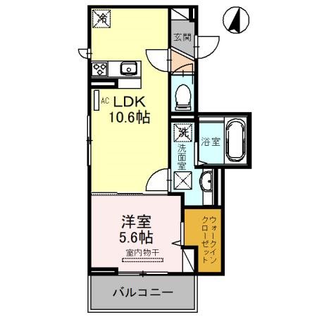 フェリーチェヴェント 間取り図