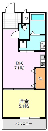 フジパレス堺初芝 間取り