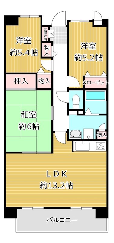 シャルマン和泉 間取り