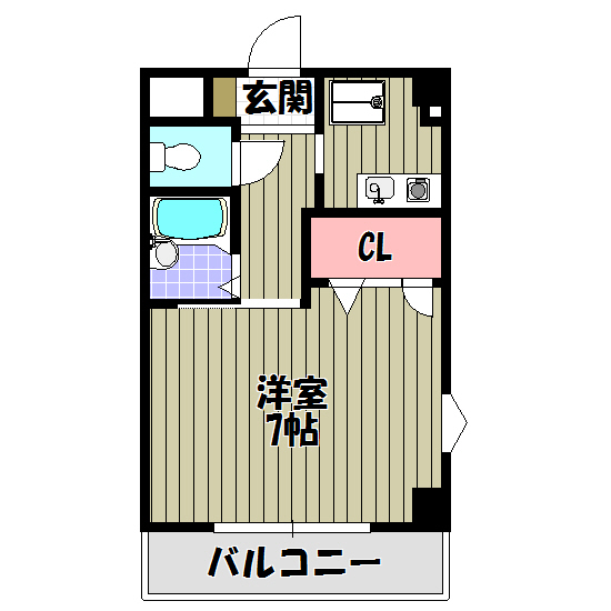 メゾンフェアリー 間取り図