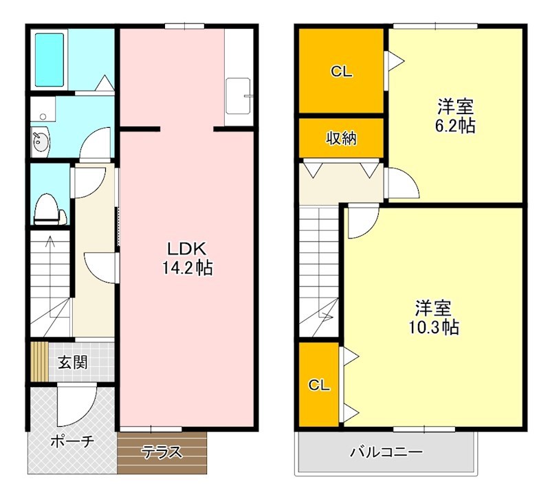 ドルフコート  間取り図