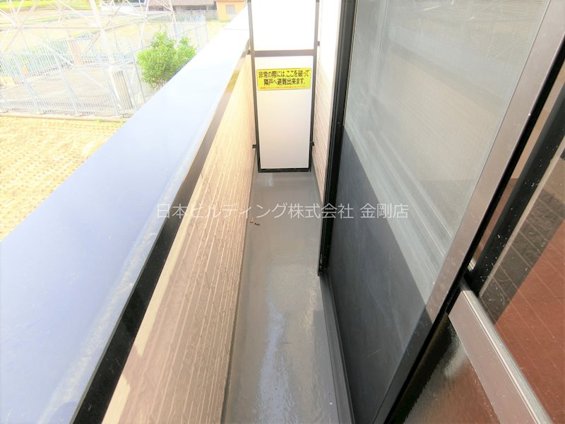 COZY HOUSE，GUMINOKI ベランダ