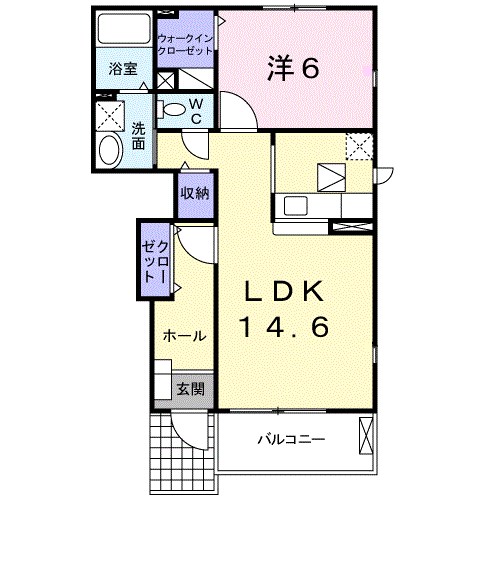 グランモデッサＡ 間取り図