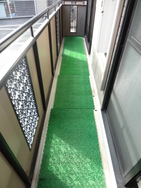 グレースB棟  ベランダ