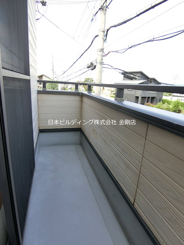 錦織北貸家 ベランダ