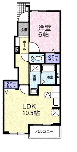 サザンクロス 間取り図