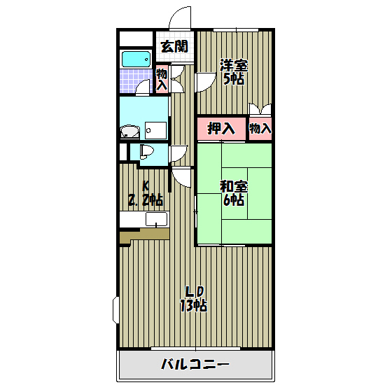 シンフォニーレジデンス藤沢台 間取り図