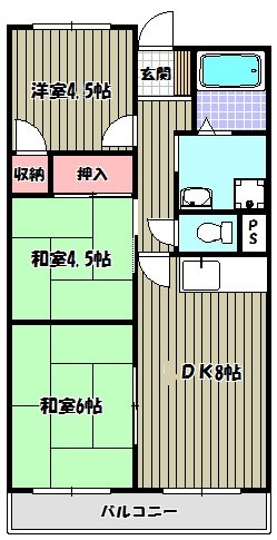 ウィンディー小山 間取り図