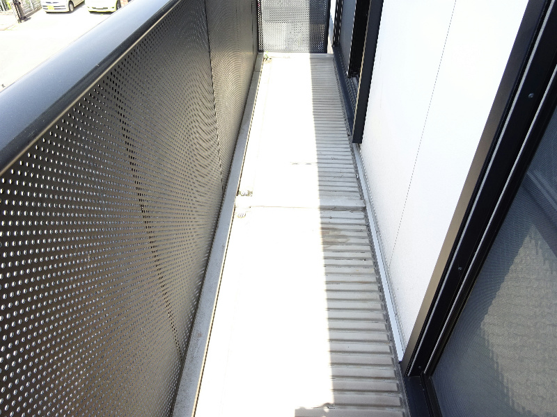 西井ハイツ ベランダ