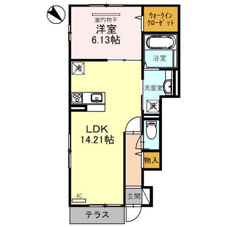 ヴィラグレイス 間取り図