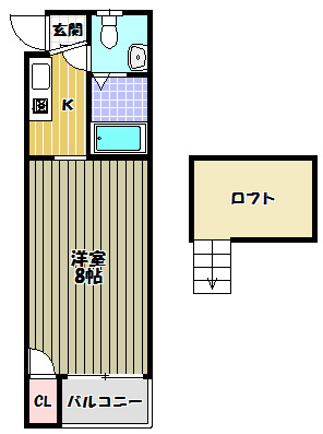 ラ・コート滝谷　 間取り図