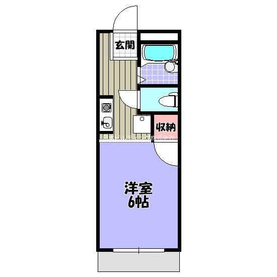 メゾンドクレール 間取り図