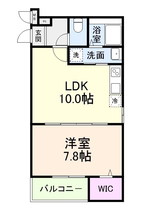 グランメゾンゆずり葉Ⅱ番館 間取り図