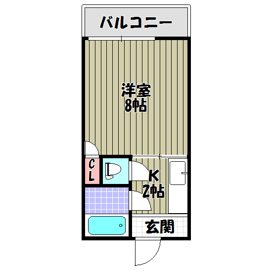 パークヒル須賀台 間取り図