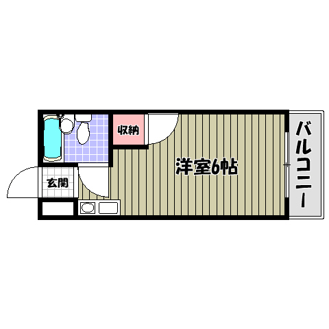 ユニコーン82西野 間取り