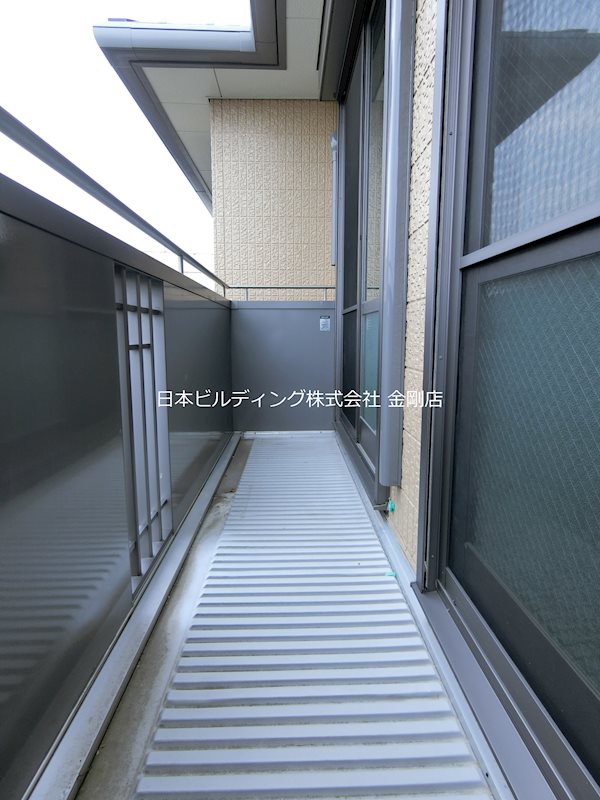 ソレイユ北庄 ベランダ