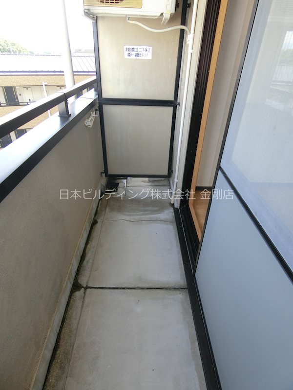 キャッスル山村 ベランダ