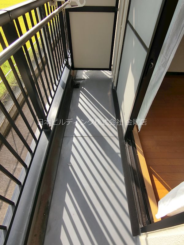 キャッスル山村 ベランダ