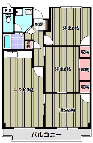 サンモール金剛 間取り図