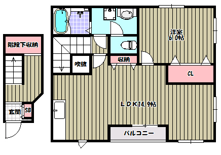 オブコニカ 間取り図
