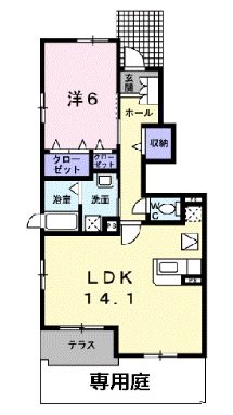 フラン・ラフレシールⅡ 間取り図
