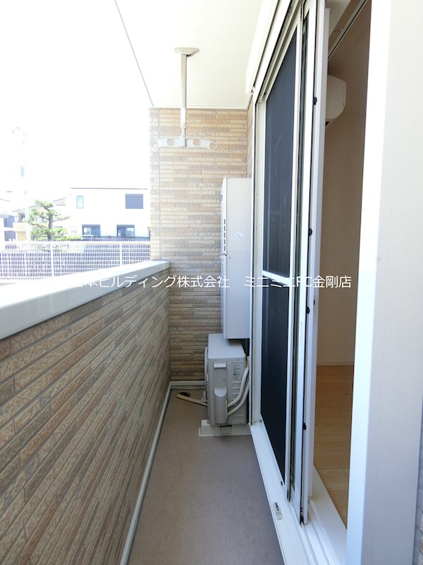 エレガント茱萸木Ⅱ ベランダ