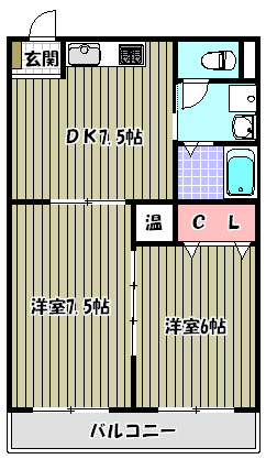 サンシャイン堺東 間取り図