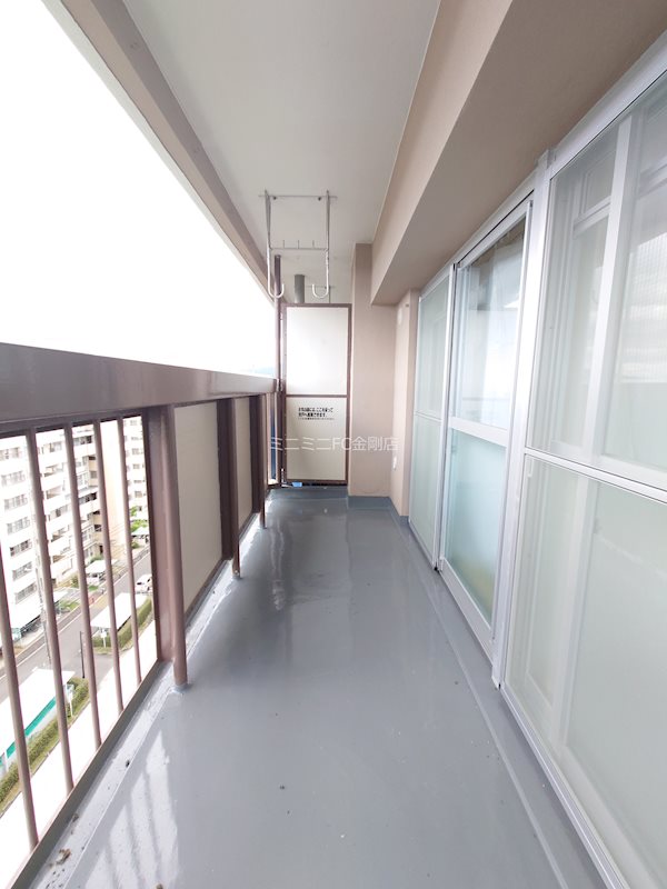 UR泉北原山台一丁団地3号棟  ベランダ